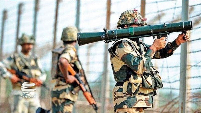 درگیری نیروهای نظامی هند و پاکستان در خط کنترل کشمیر