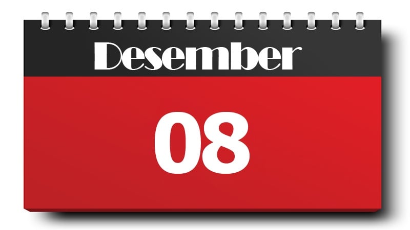 Lintasan Sejarah 8 Desember 2019