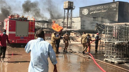 Seven killed in fire caused by blast at Sudan factory