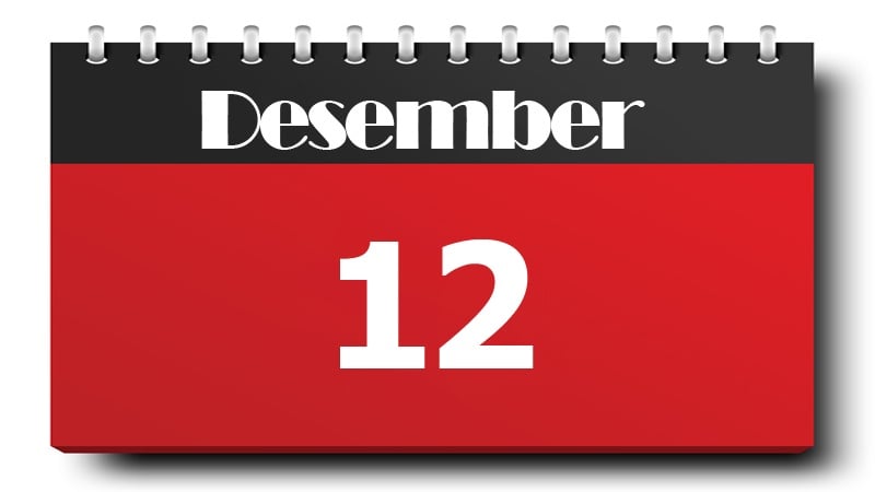Lintasan Sejarah 12 Desember 2019
