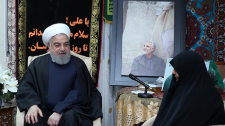  Rohani: Soleimani quedará eterno en la historia del pueblo de Irán y entre los amantes de libertad en el mundo+Fotos