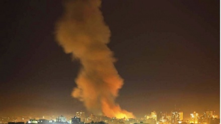Cazas israelíes bombardean la Franja de Gaza