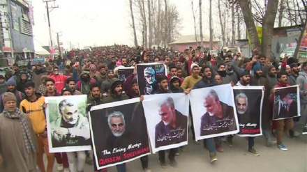  Hundreds of Kashmiris protest US assassination of General Qassem Soleimani