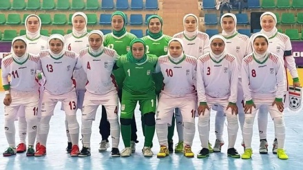 قهرمانی دختران فوتسال ایران در رقابت‌های بین‌المللی کافا