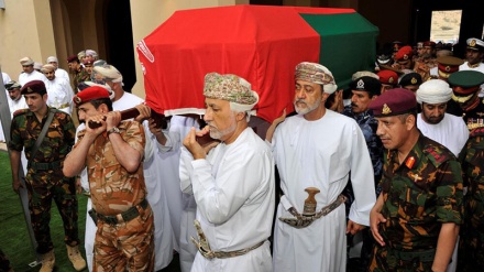 Ceremonia e funeralit të mbretit të Omanit