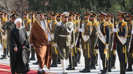 Qatari Emir in Tehran to boost ties