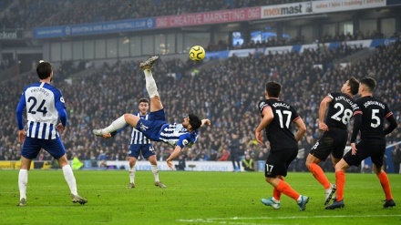 Эронлик ҳужумчи Алиризо Жаҳонбахшнинг Челсига киритган сепер голи (видео)