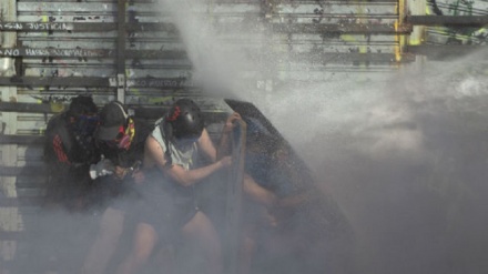 Sigue represión contra manifestaciones populares en Chile
