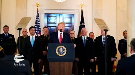 Trump da marcha atrás a sus amenazas militares tras ataque iraní