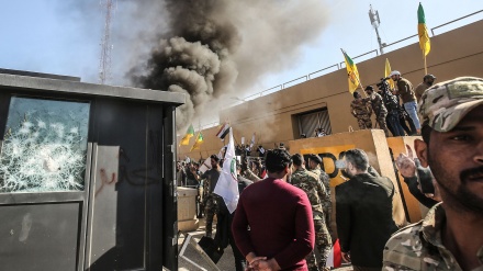 Zjarr në ambasadën e Amerikës në Bagdad