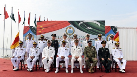 中巴联合海军演习开始