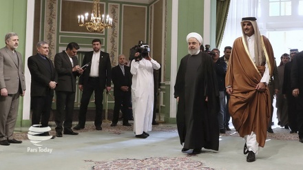 Қатар амири Эронга келди