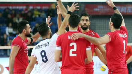 伊朗排球队获得奧运会排球的资格