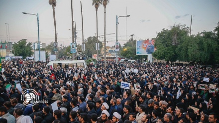 İslami İran'da Şehit Korgeneral Süleymani ve Ebu Mühendis için görkemli cenaze törenleri başladı