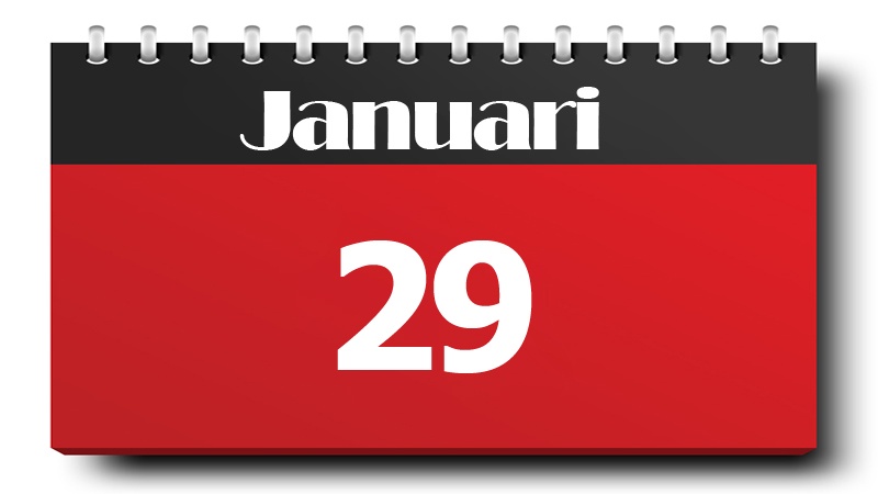 29 Januari 2020