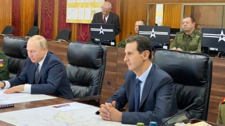 Putin atembelea Syria na kukutana Assad, atembelea mitaa ya Damascus