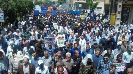 Con masivas marchas, iraníes renuevan su lealtad al Líder y FFAA(Video+Fotos)