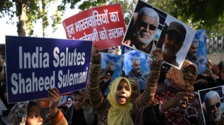 印度首都反美抗议活动