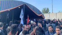 Une tente de deuil à Diyala en Irak. ©Fars News/Al-Maalomah