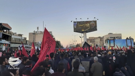 Kerman: début de la cérémonie des funérailles du général Soleimani