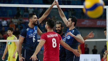 נבחרת איראן בכדורעף הביסה את נבחרת סין בתחרויות איסה