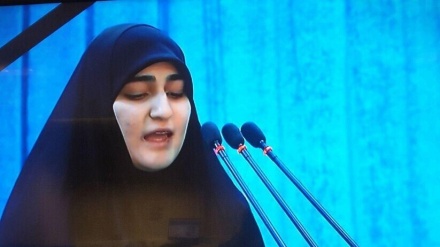 Bintiye Shahidi Soleimani: Jina la Haj Qassem Soleimani linawatia kiwewe Wazayuni, Wakufurishaji na Mabeberu