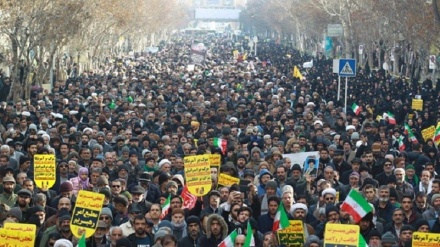 راهپیمایی مردم ایران در حمایت از اقتدار نظام جمهوری اسلامی