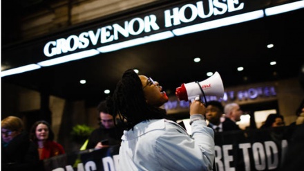 Fotos: En Londres denuncian la venta de armas a Arabia Saudí