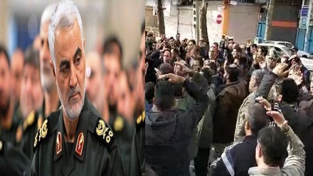 Video(2): Fotos de la marcha popular por el martirio del general Qasem Soleimani 