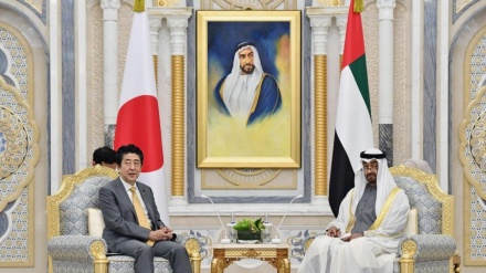 安倍普三与阿联酋王储就缓和中东局势举行会晤