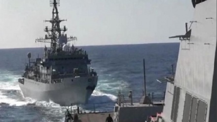  Араб денгизида Россия ва Америка кемаларининг тўқнашуви (видео)