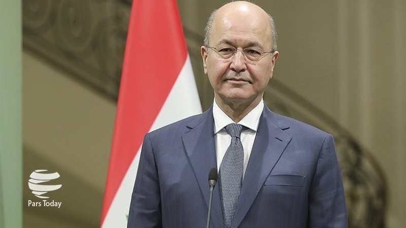 برهم صالح: علت درخواست خروج نیروهای بیگانه، بی‌احترامی به حاکمیت عراق است