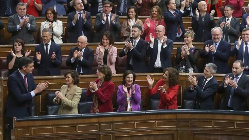 El Gobierno de España arranca con una subida de las pensiones