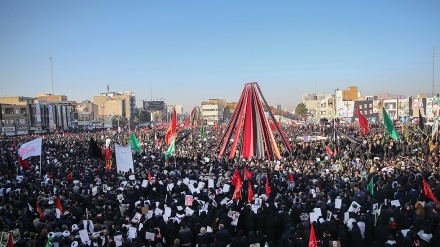 دشهیدسلیمانی اوملګرود جنازې پرتمینې دستورې او نړیوال پیغامونه 