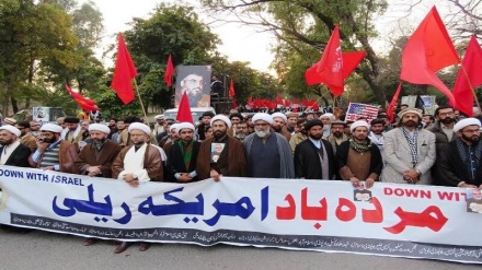 تظاهرات ضدآمریکایی در پایتخت پاکستان