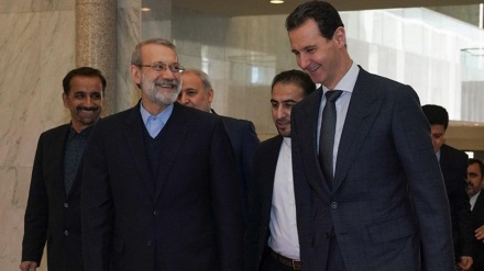 イラン国会議長がテロとの戦いでシリア支援継続を強調