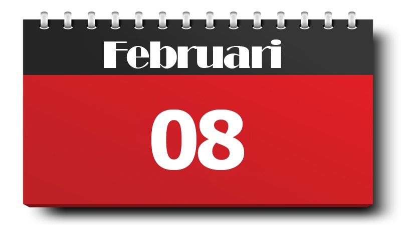 Lintasan Sejarah 8 Februari 2020