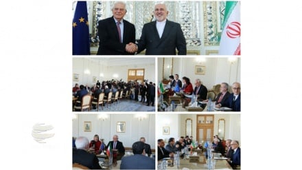 Fotos+Video: Zarif recibe al jefe de la Diplomacia de la Unión Europea
