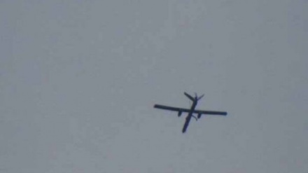  مقابله پدافند هوایی سوریه با پهپاد تروریست‌ها در استان حماه