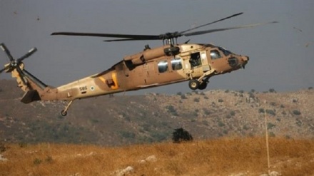 Zionist regime choppers fire missiles at Syrian army positions, three soldiers injured