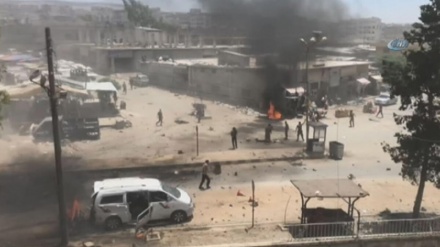 Afrin’de patlama! 8 sivil hayatını kaybetti