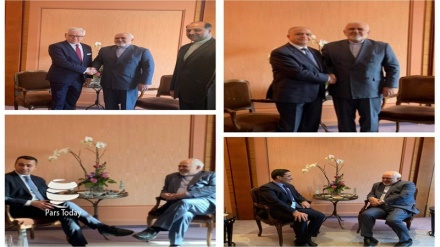 ادامه رایزنی های وزیر امور خارجه ایران در حاشیه کنفرانس مونیخ 