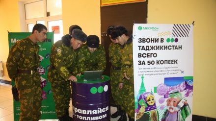   استفاده ازفناوری دیجیتال در ارتش تاجیکستان با تلاش یک شرکت تلفن همراه 