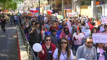 Chilenos volverán a manifestarse en marzo de 2020+Video