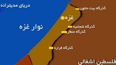بسته شدن تمامی گذرگاه‌های نوار غزه