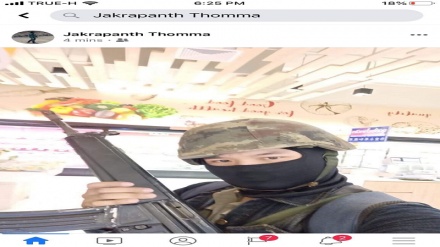 Филиппинлик ҳарбий одамларни ўққа тутди (видео )