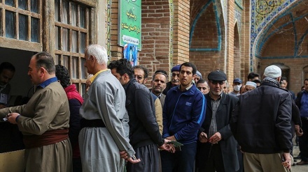   People participate in parliamentary elections in different parts of Iran (2)