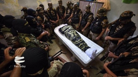 Sionist režiminiň ýola beren hüjümlerinde Palestinanyň yslam Jihat hereketiniň iki agzasy şehit boldy