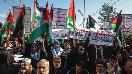 Protestan en Ramalá contra la normalización de relaciones con Israel