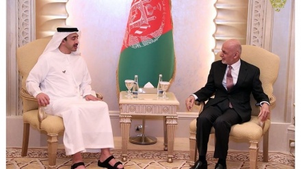 گسترش روابط دوجانبه؛‌ محور دیدار غنی و وزیر خارجه امارات